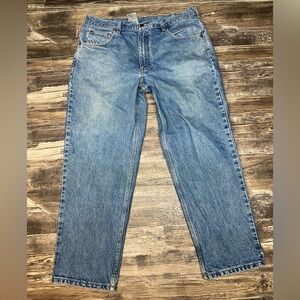 Carhartt Jeans - B17 Relaxed Fit Jeans 38x28 Distressed Workwear